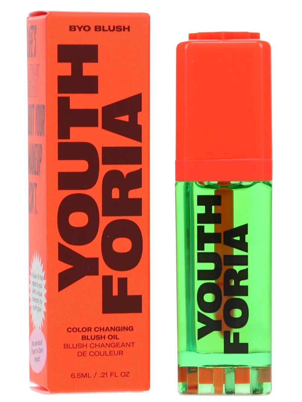 NWT Youthforia BYO Color Changing Blush Oil Chemical Reaction 6.5mL